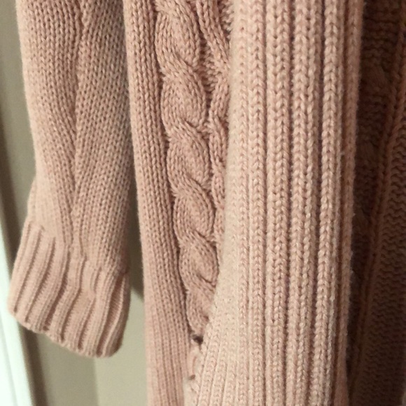 Pink Mid-length Cardigan - Picture 4 of 4